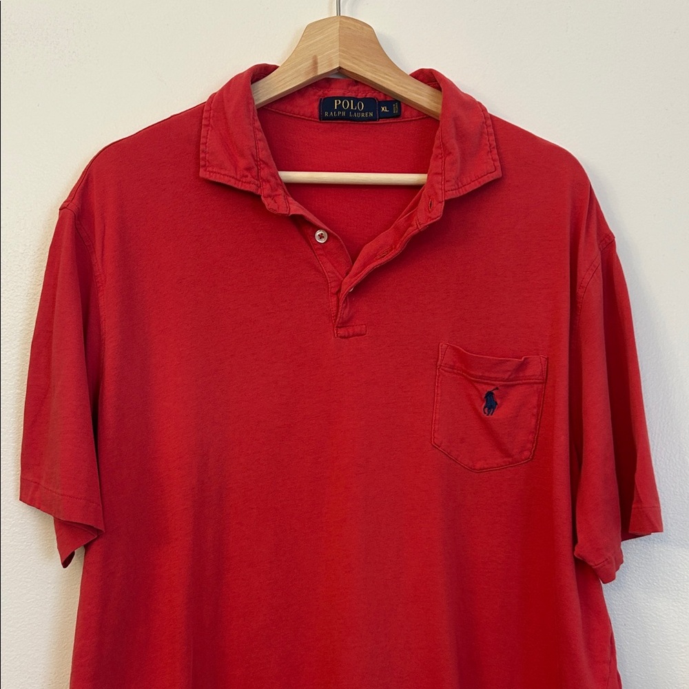 Polo by Ralph Lauren Men's Vibrant Red Polo Shirt